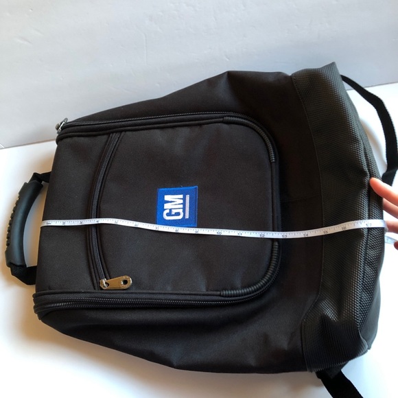 NEW GM Multi-Compartment Backpack Black Unisex NWOT - Picture 9 of 14